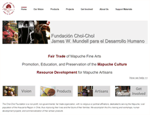 Tablet Screenshot of en.cholchol.org